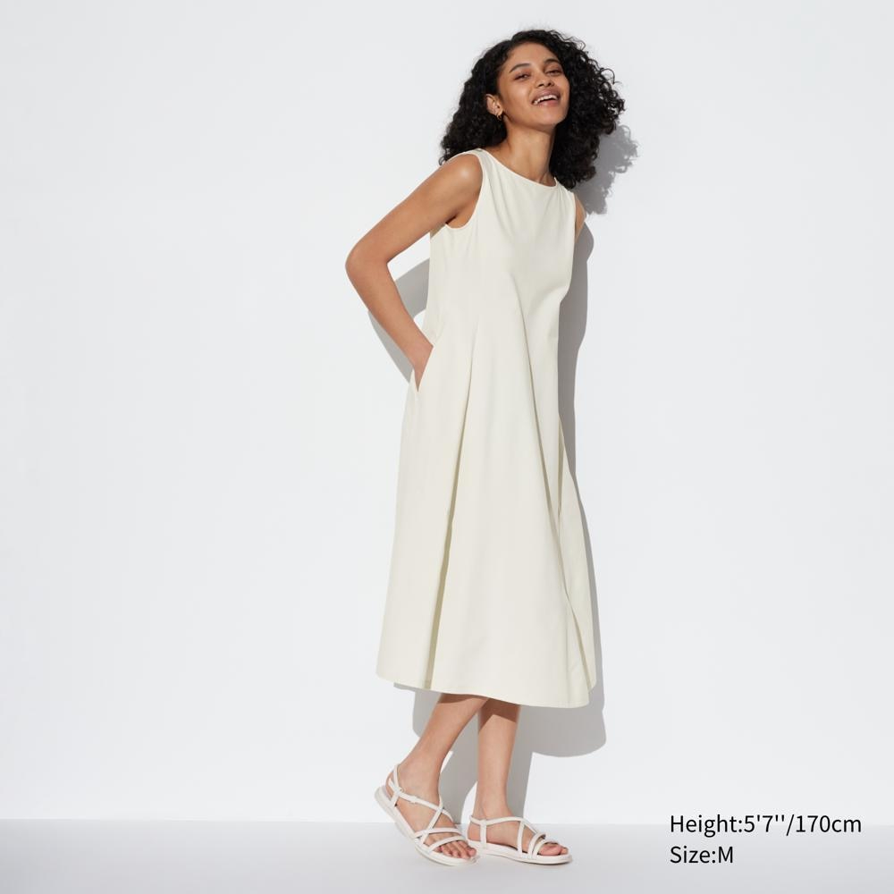 女裝 超彈性 AIRism 連身裙 [無袖]