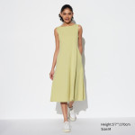 女裝 超彈性 AIRism 連身裙 [無袖]