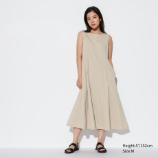 女裝 超彈性 AIRism 連身裙 [無袖]