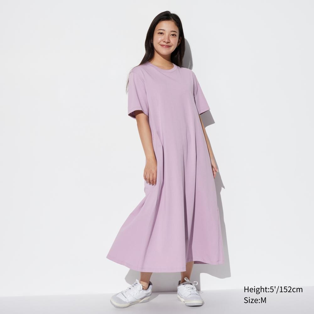 女裝 AIRism 棉質連身裙 [短袖]