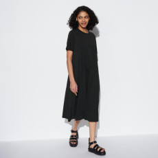 女裝 AIRism 棉質連身裙 [短袖]